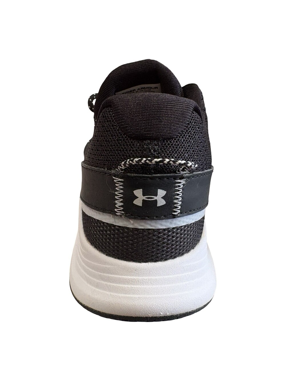 Under Armour Women’s 9.5 Charged Breathe Lace Black Running Training Shoes - Picture 8 of 10